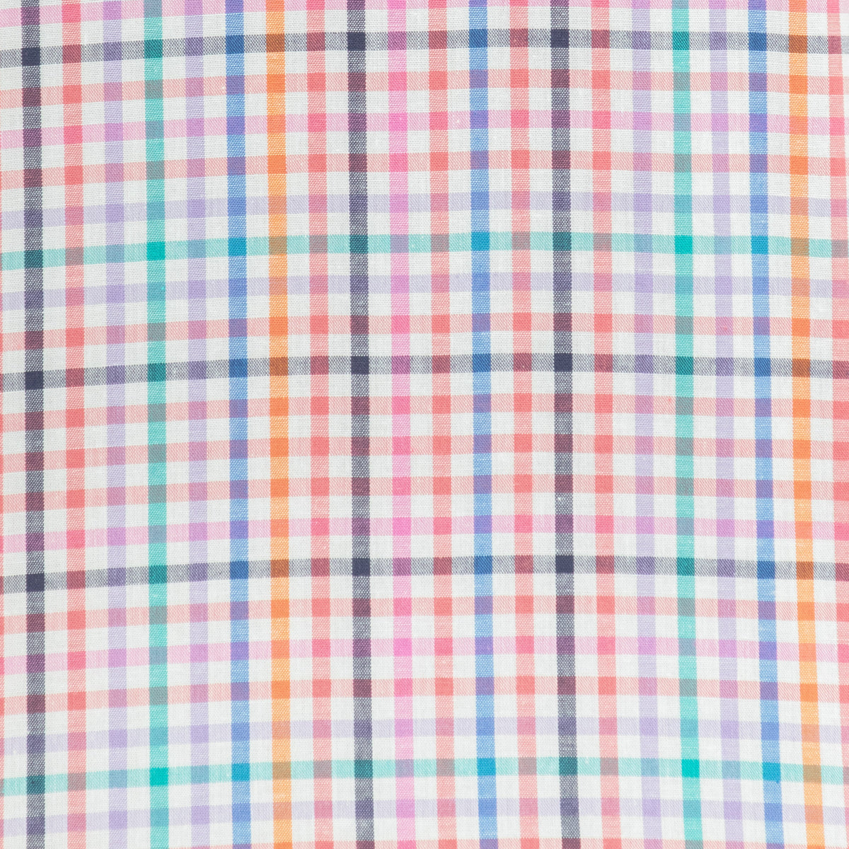 Camisa de Cuadros Multicolor con Manga Corta 100% Algodón 2307272 - dioromx