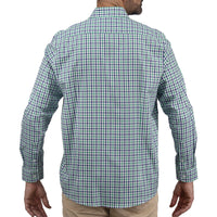 Camisa de Cuadros Verde con Manga Larga 100% Algodón 2309366