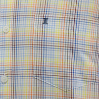 Camisa Cuadros Multicolor con Manga Larga 100% Algodón 2312617
