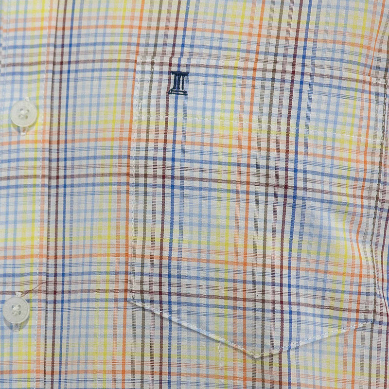 Camisa Cuadros Multicolor con Manga Larga 100% Algodón 2312617