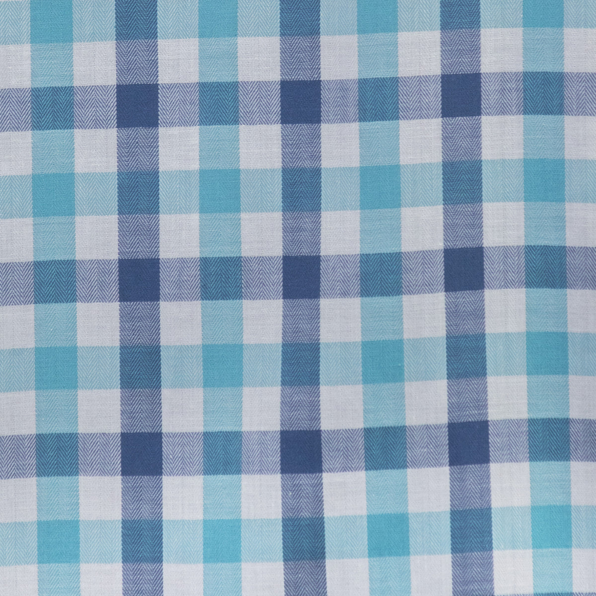 Camisa de Cuadros Azul con Manga Larga Talla Extra 100% Algodón 2312651