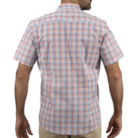 Camisa de Cuadros Multicolor con Manga Corta 100% Algodón 2312652
