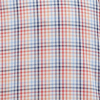 Camisa de Cuadros Multicolor con Manga Corta 100% Algodón 2312652
