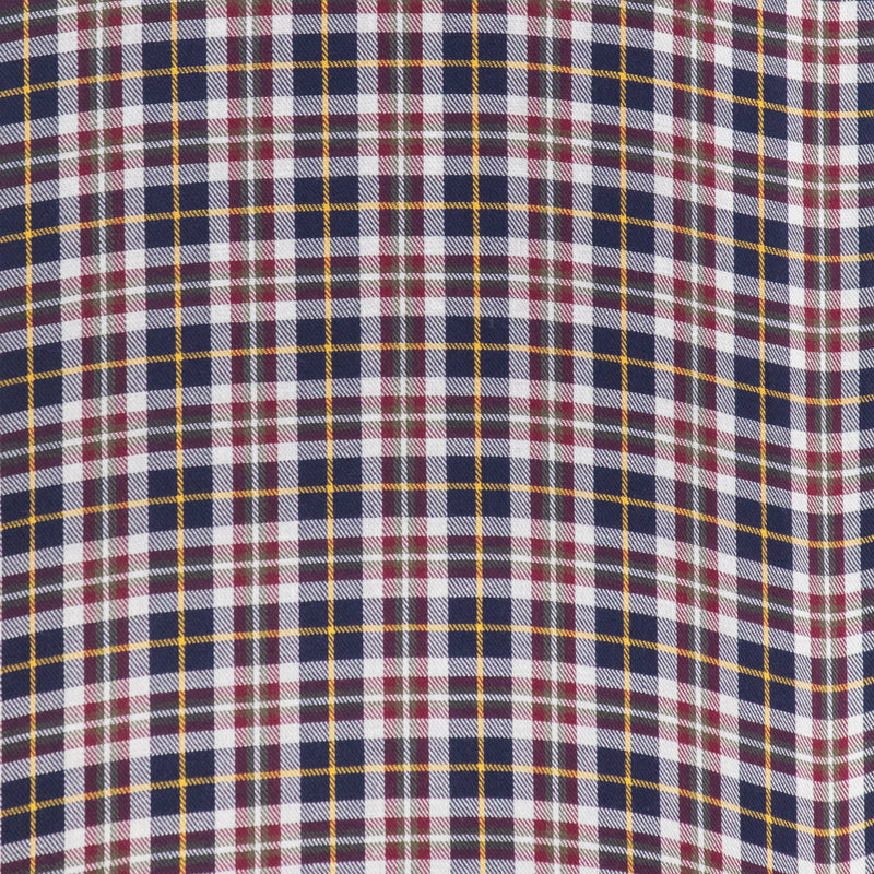 Camisa de Cuadros Multicolor con Manga Larga 100% Algodón 2315063