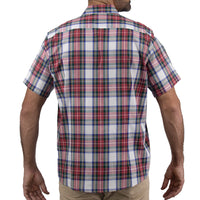 Camisa de Manga Corta Cuadros Multicolor 100% Algodón 2315119