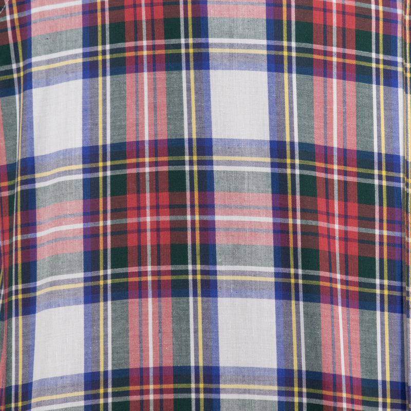 Camisa de Manga Corta Cuadros Multicolor 100% Algodón 2315119