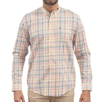 Camisa de Cuadros Multicolor con Manga Larga 100% Algodón 2315443