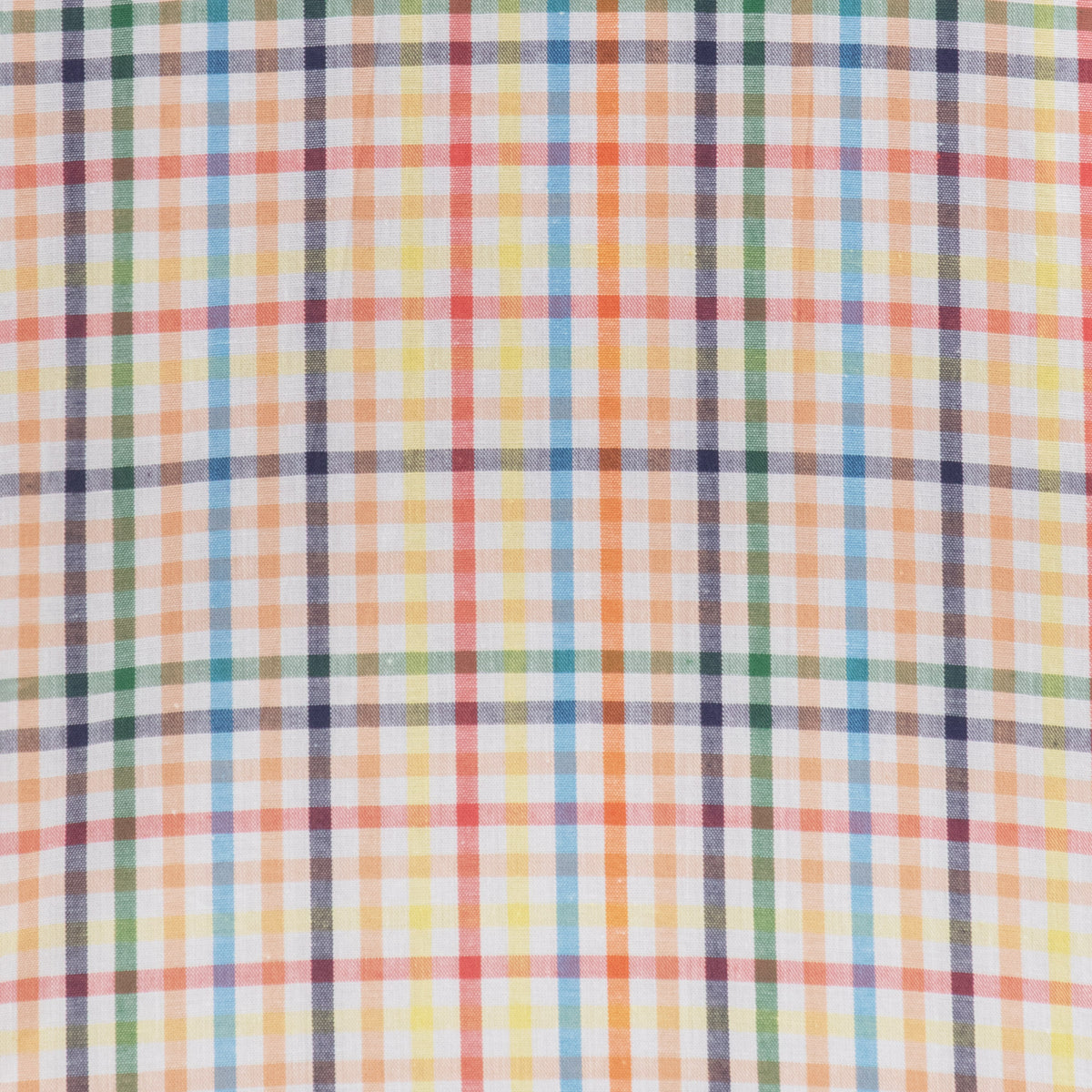 Camisa de Cuadros Multicolor con Manga Larga 100% Algodón 2315443