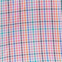 Camisa de Cuadros Multicolor con Manga Larga 100% Algodón 2315444