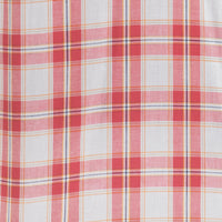 Camisa de Cuadros Roja con Manga Corta 100% Algodón 2315466