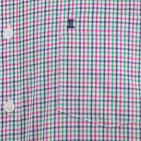 Camisa de Cuadros Multicolor con Manga Larga 100% Algodón 2405054