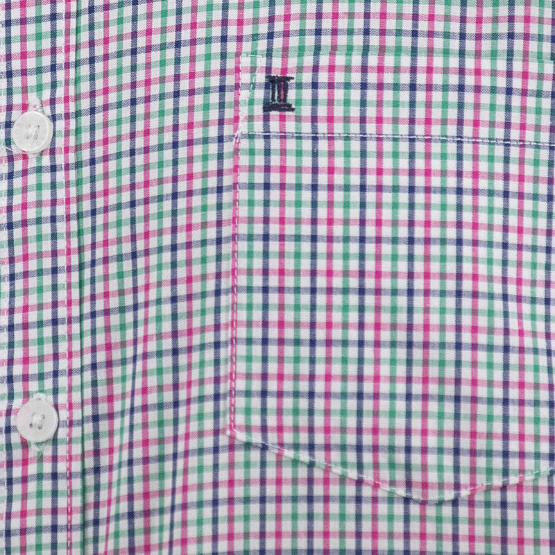 Camisa de Cuadros Multicolor con Manga Larga 100% Algodón 2405054