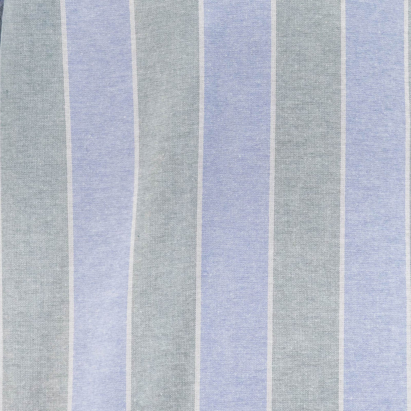 Camisa Rayas Verde con Manga Larga 100% Algodón 2406061