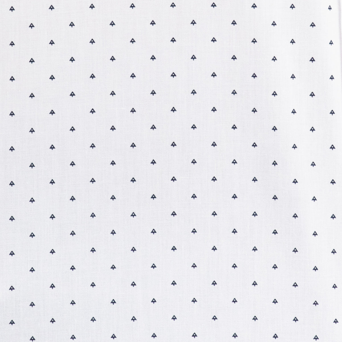 Camisa de Manga Corta Blanca con Estampado 2408080