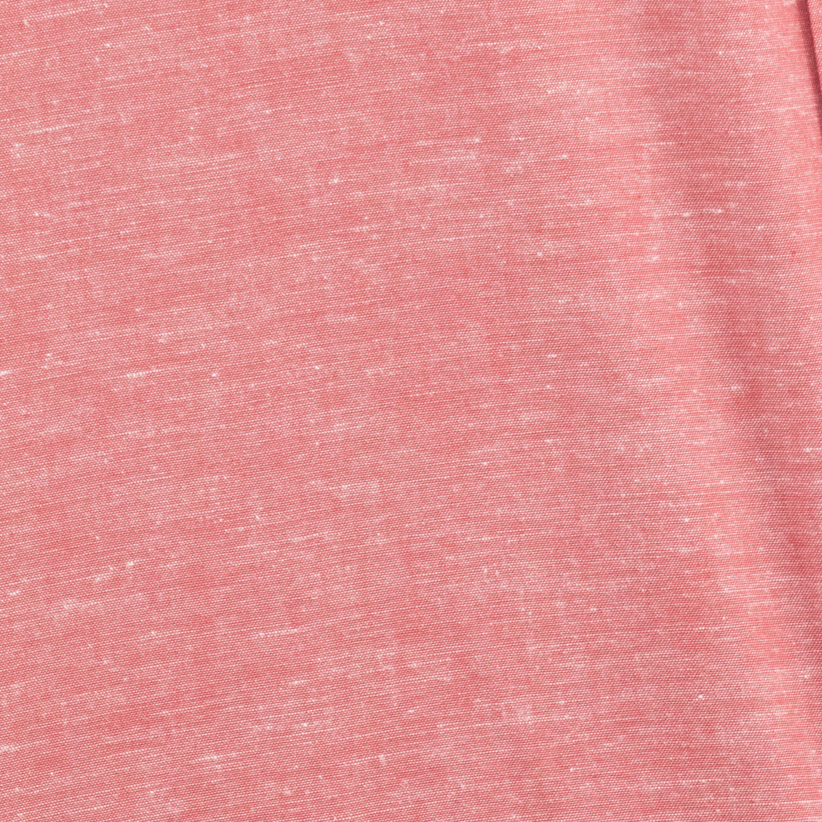 Camisa de Manga Corta Lisa Roja 2409127