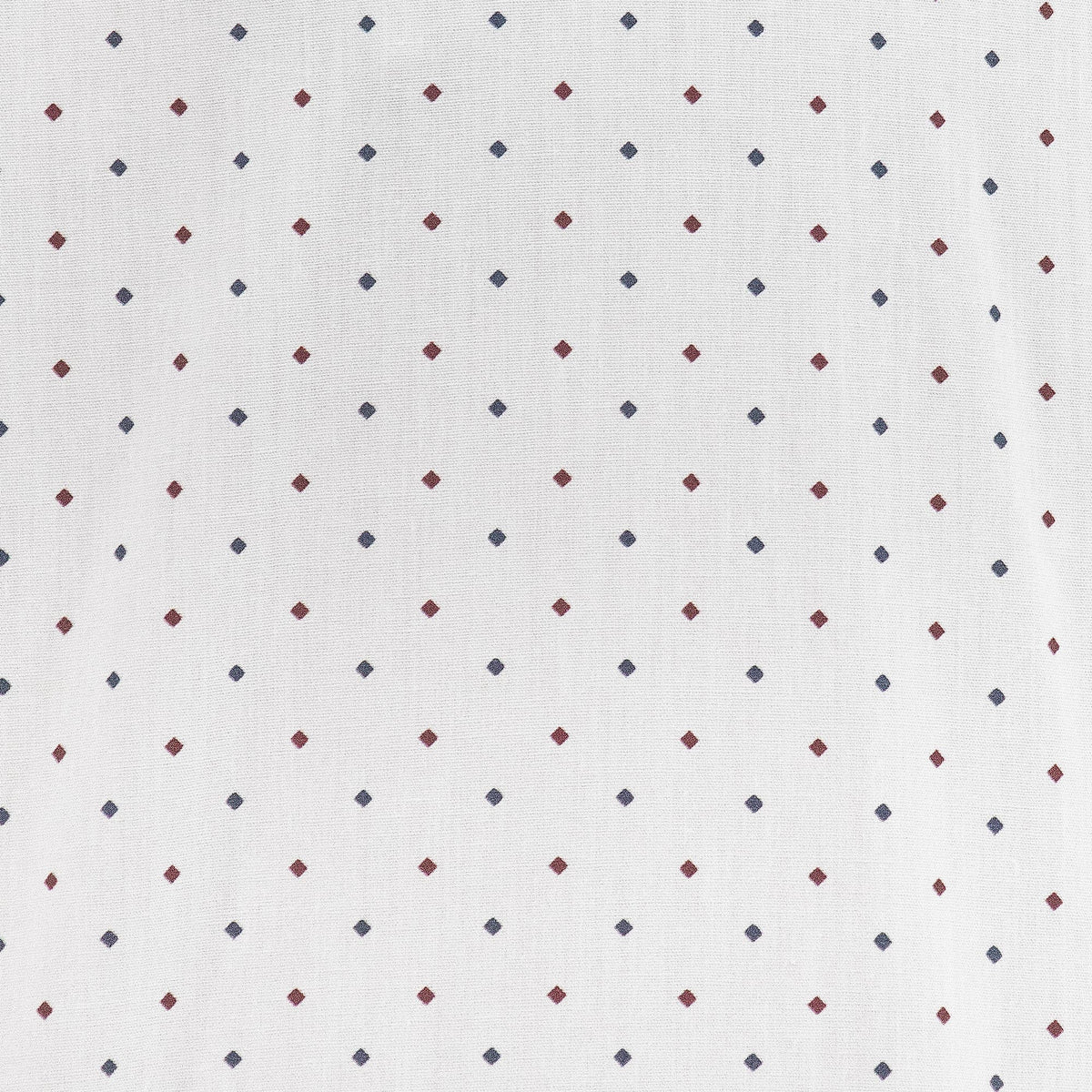 Camisa con Estampado Blanca de Manga Corta 100% Algodón 2409140