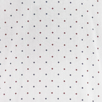 Camisa con Estampado Blanca de Manga Corta 100% Algodón 2409140