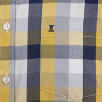 Camisa de Manga Larga Cuadros Amarilla 2409148