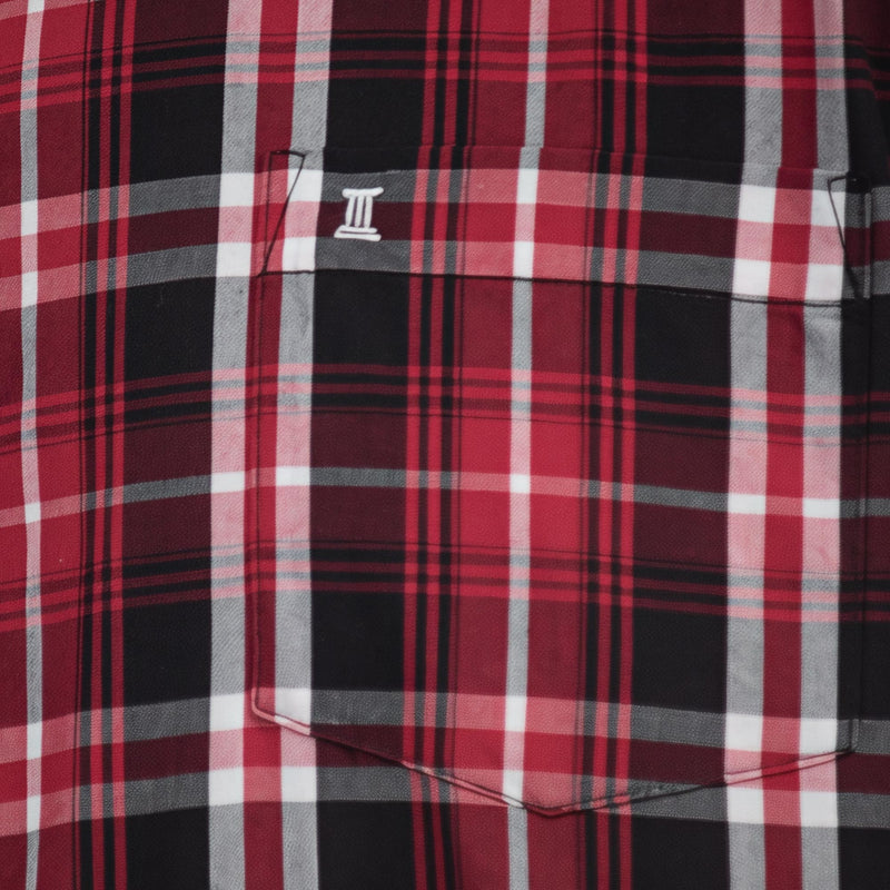 Camisa de Cuadros Roja con Manga Larga 2409155