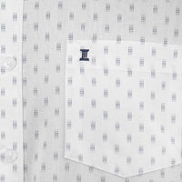 Camisa con Estampado Blanca de Manga Larga 2409167