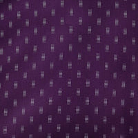Camisa Morada Estampada de Manga Corta 2409181