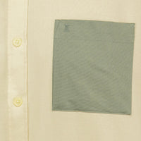 Camisa Verde Bloques con Manga Larga 100% Algodón 2410190