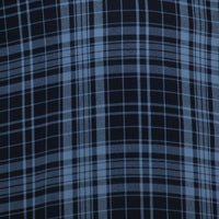 Camisa Bambú de Manga Larga Cuadros Azul 2410195