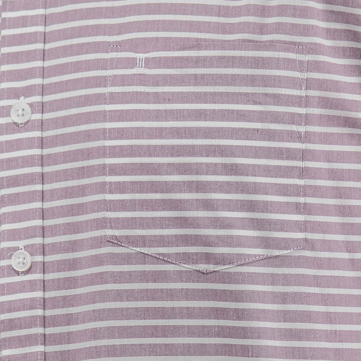Camisa de Manga Larga Rayas Morado 100% Algodón 2410201