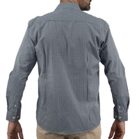 Camisa de Cuadros Negra Manga Larga 2410218