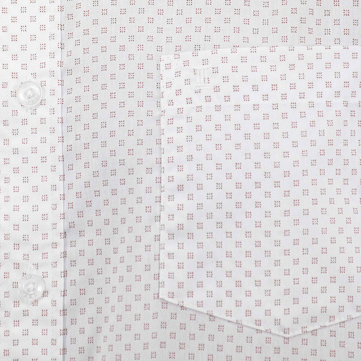 Camisa con Estampado Blanca de Manga Larga 2410222