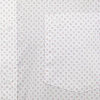 Camisa con Estampado Blanca de Manga Larga 2410222