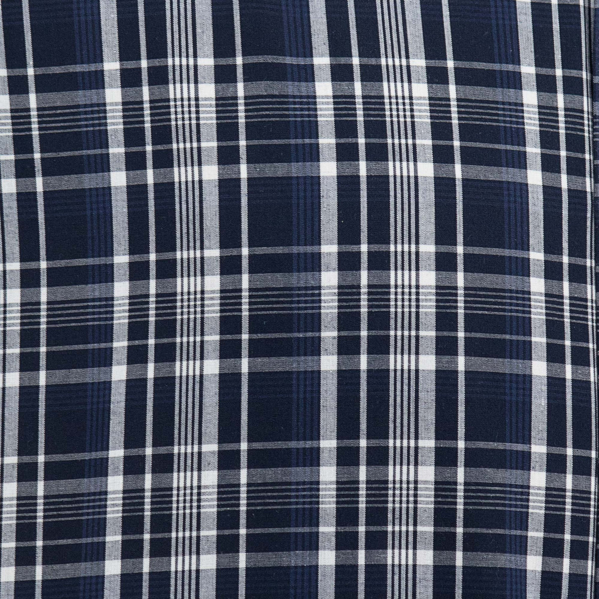 Camisa de Cuadros Azul con Manga Corta 2410224