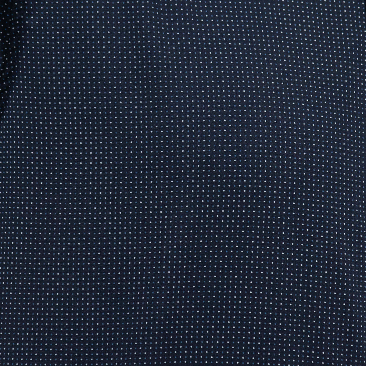 Camisa de Manga Corta Azul con Estampado 2410229