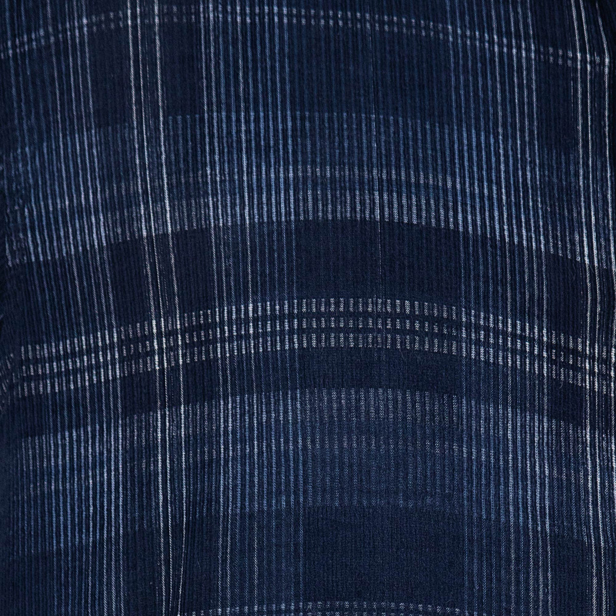 Camisa de Pana de Cuadros Azul con Manga Larga 100% Algodón 2410248