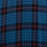 Camisa de Franela de Cuadros Azul con Manga Larga 2410258