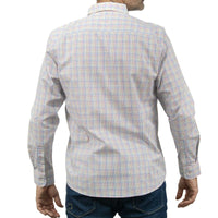 Camisa de Manga Larga Cuadros Multicolor 100% Algodón 2413033