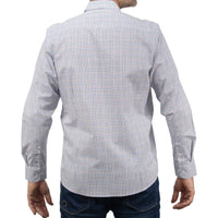 Camisa de Manga Larga Cuadros Multicolor 100% Algodón 2413034