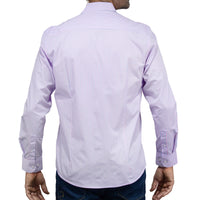 Camisa Casual de Manga Larga de Cuadros Hecha de Bambú 2416027