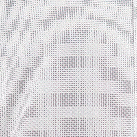 Camisa Blanca con Estampado de Manga Larga 100% Algodón Talla Extra 2502009