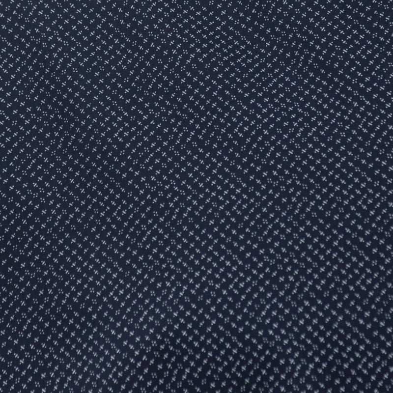 Camisa de Manga Larga Azul con Estampado 100% Algodón Talla Extra 2502011