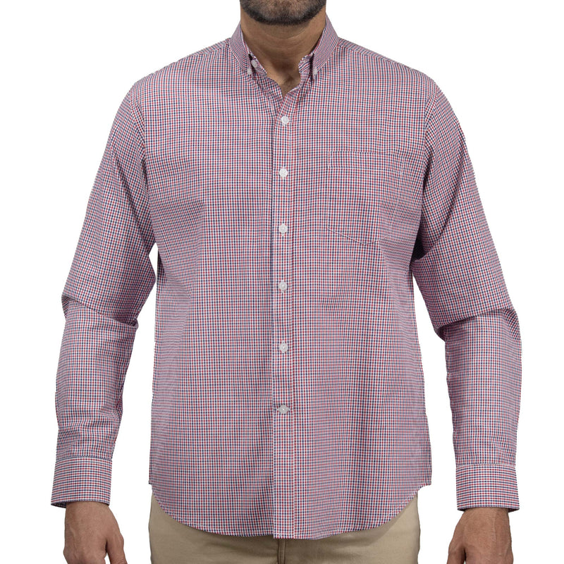 Camisa de Cuadros Roja con Manga Larga 2505029