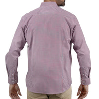 Camisa de Cuadros Roja con Manga Larga 2505029
