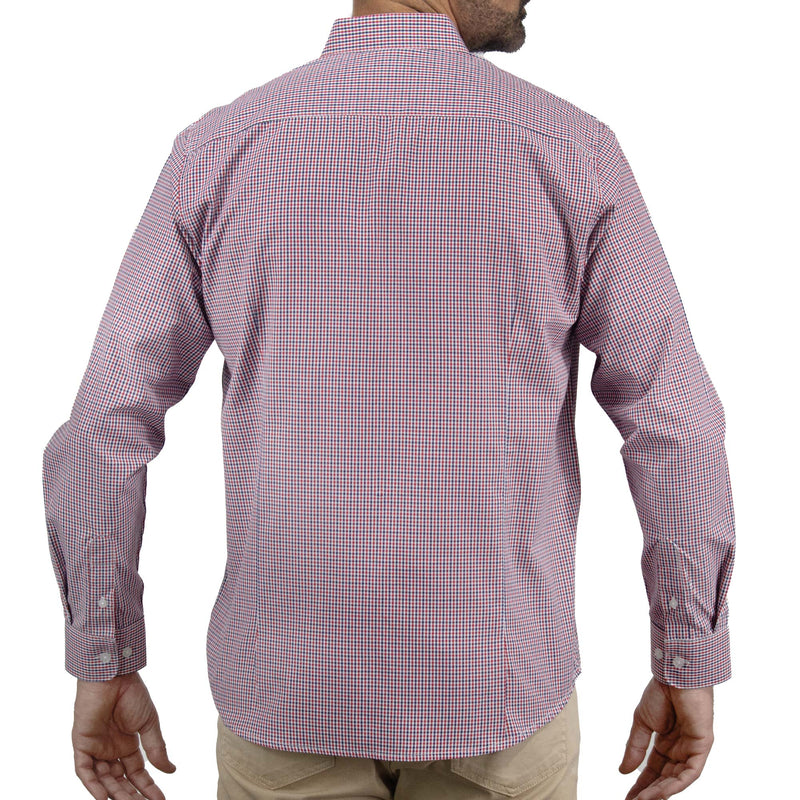 Camisa de Cuadros Roja con Manga Larga 2505029