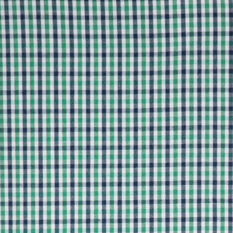 Camisa de Cuadros Verde con Manga Larga 2505030