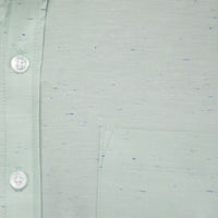 Camisa Lisa Verde con Manga Larga 100% Algodón 2505041