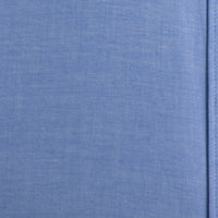 Camisa Azul Lisa con Manga Corta 100% Algodón 2505043 Talla Extra