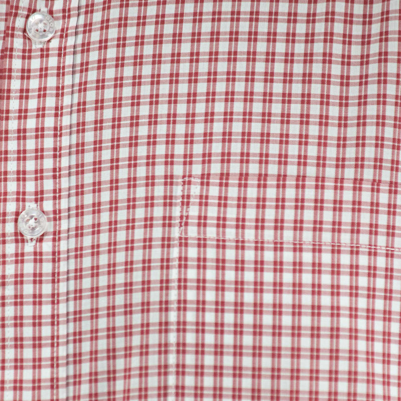 Camisa Roja de Cuadros con Manga Larga 100% Algodón 2505049