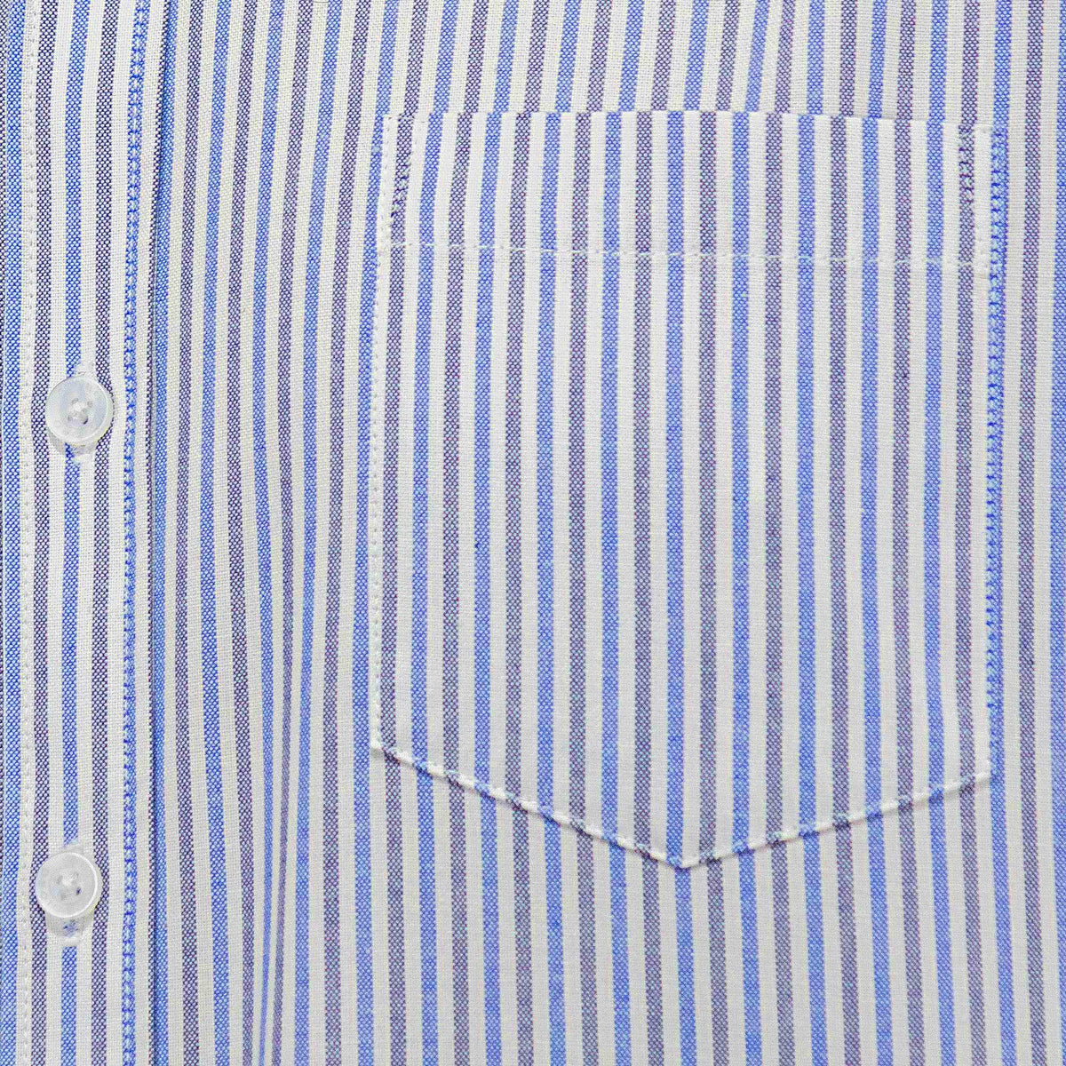 Camisa Rayas Azul con Manga Larga 100% Algodón 2505053