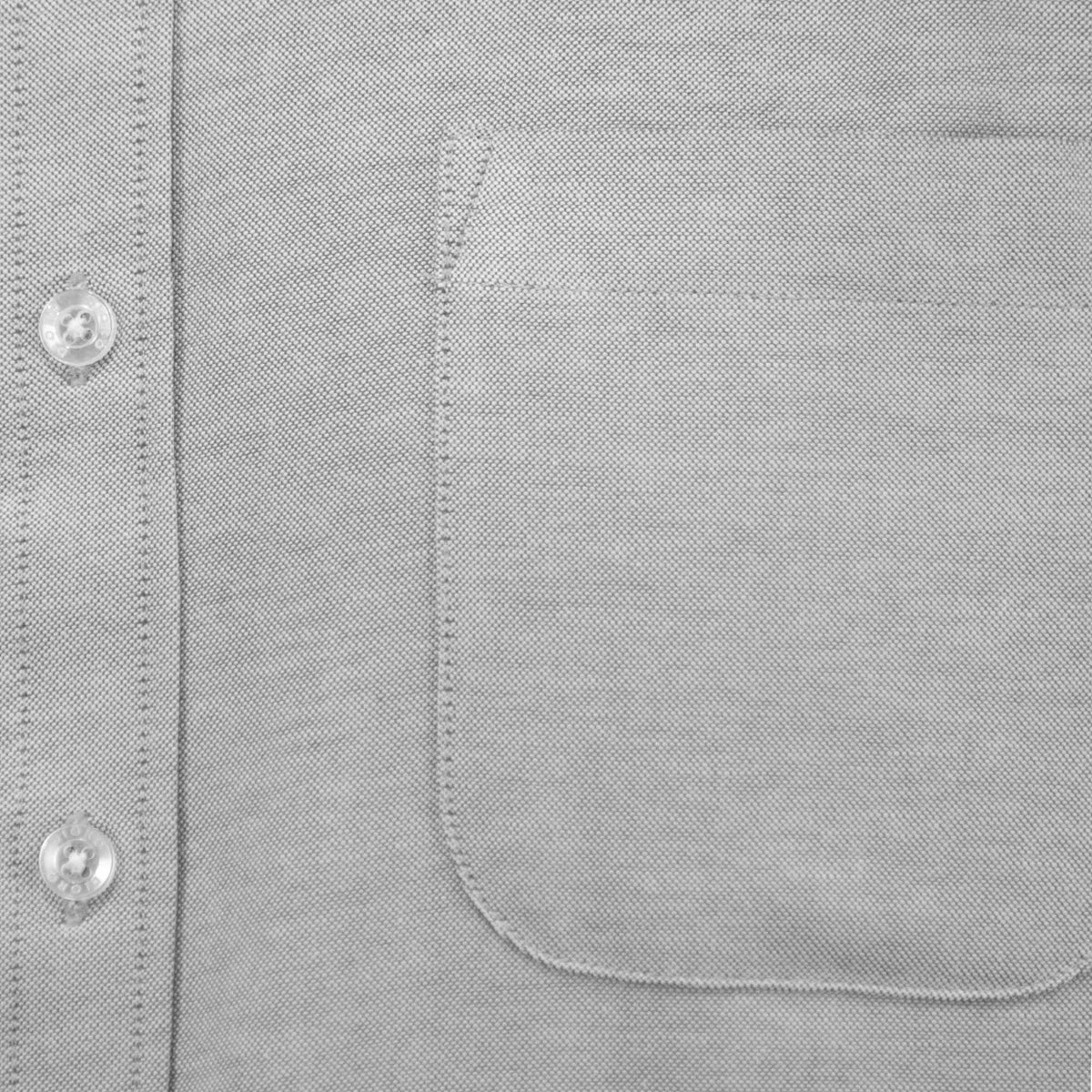 Camisa Lisa Gris con Manga Larga 100% Algodón 2505055