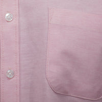 Camisa Lisa Rosa con Manga Larga 100% Algodón 2505056